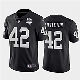 Nike Raiders 42 Cory Littleton Black 2020 Inaugural Season Vapor Untouchable Limited Jersey Dzhi,baseball caps,new era cap wholesale,wholesale hats
